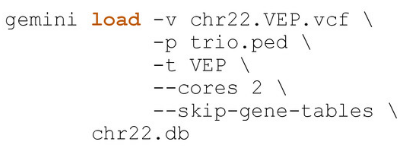 用GEMINI来探索vcf格式的突变数据