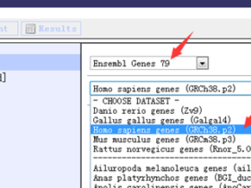 Ensembl数据库在线网页工具biomart简单教程