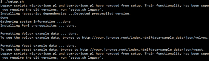JBrowse使用说明：如何安装JBrowse